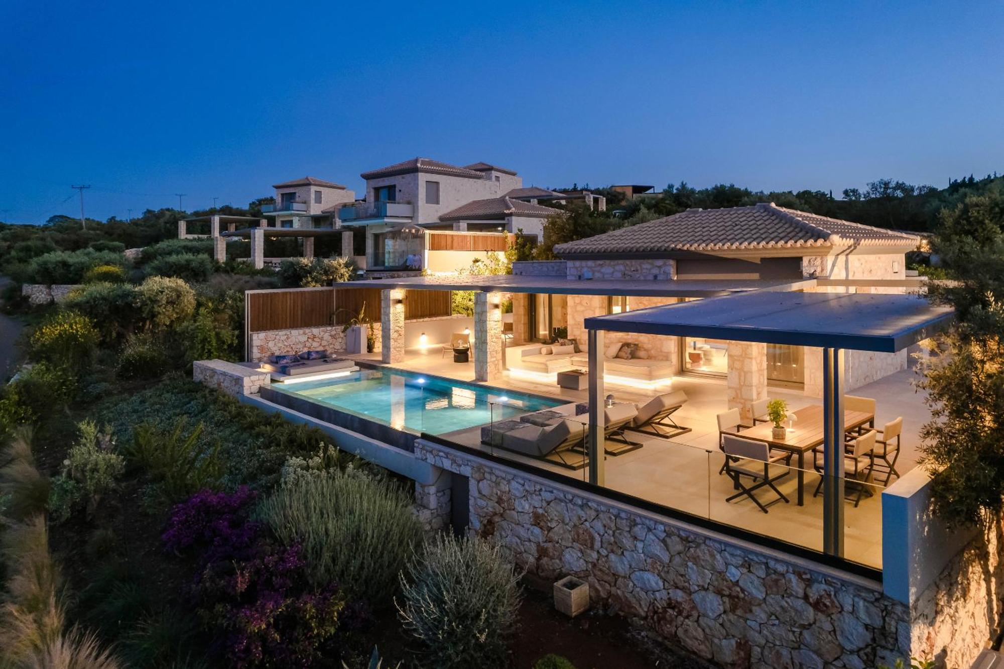 Epiphany Villas Lefkada Tsoukaládhes 外观 照片